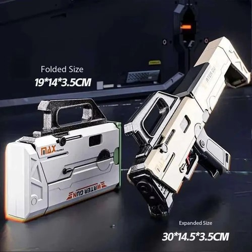 Folding manual water gun - folding,
