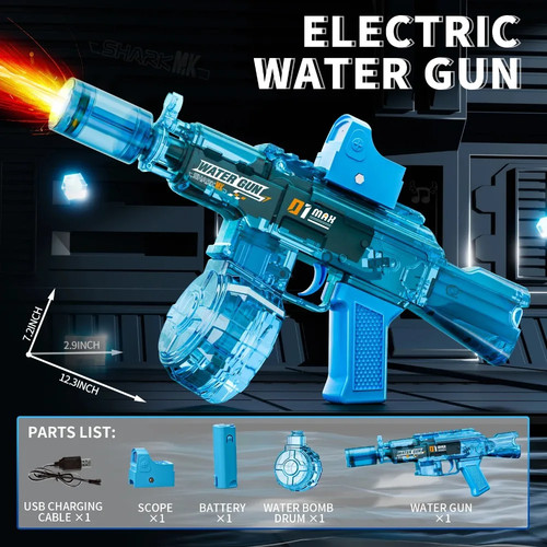 Electric water gun - gun, with