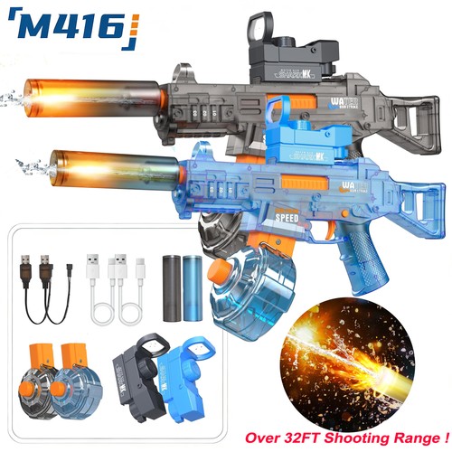 Electric water gun toy - water,