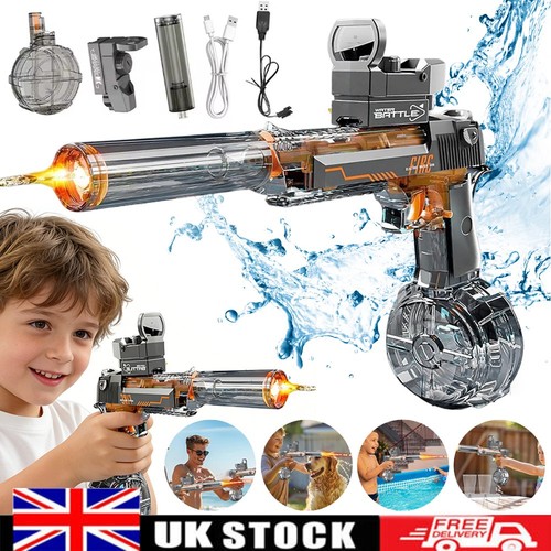 Electric water gun led - electric,