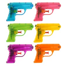 6x Kids Water Pistol Gun Set