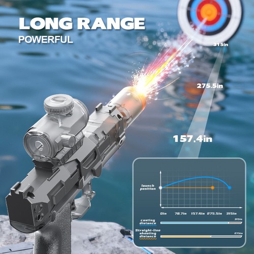 Electric water gun long range - long,
