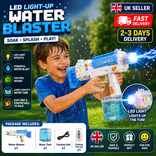 Led electric water gun for - electric,