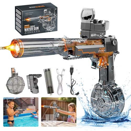 Electric water gun - water,