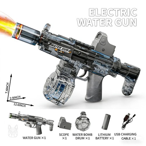 Electric water gun m416 squirt - m416,