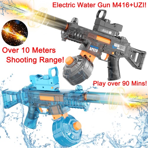 Electric water gun m416 uzi - electric,