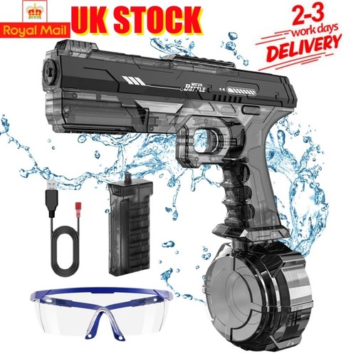 Electric water gun realistic - water,