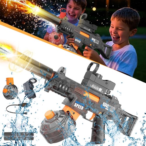 Automatic water gun - water,