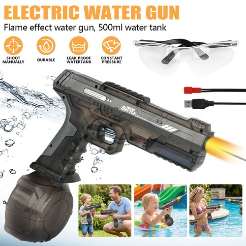 Electric water gun led - w/,