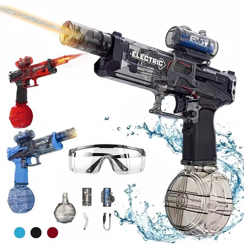 Electric water gun toy - water,